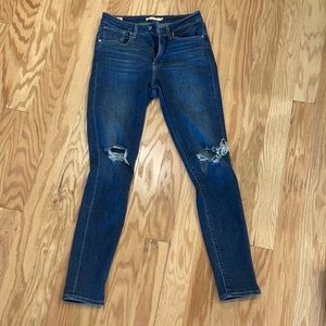 Levi 721 high rise skinny Jean - size 30